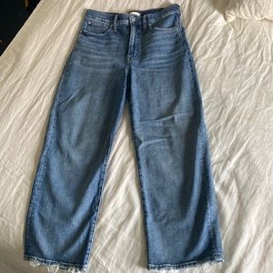 Madewell Slim Wide-leg Crop Jean